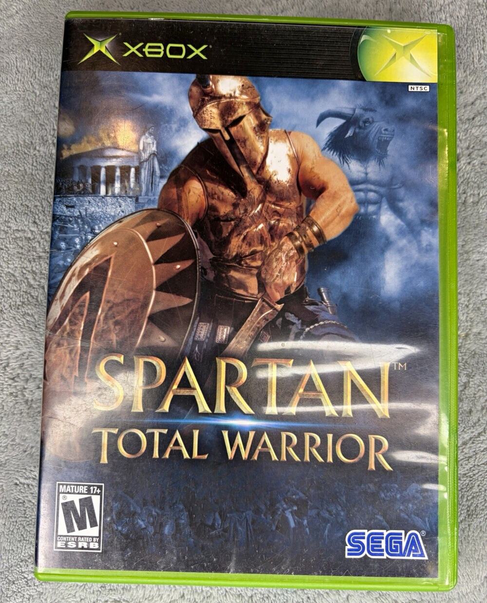 SEGA Spartan: Total Warrior (Xbox) 2005 Action Adventure M NTSC-U/C Manual